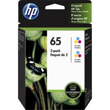 Original Hp HEW 6ZA56AN Hp 65 Ink Cartridge - Combo Pack - Tri-color -