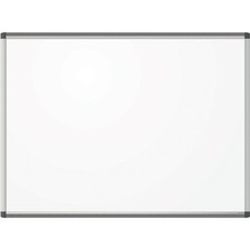 U UBR 2806U0001 Magnetic Dry Erase Board, 35 X 35 Inches, Silver Alumi