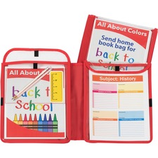 C-line CLI 33004 Homework Connector Pocket Folder - 9 X 12 - Internal 