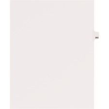 Avery AVE 82499 Averyreg; Side Tab Individual Legal Dividers - 25 X Di