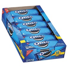 Mondelez MDZ 04700 Oreo Chocolate Sandwich Cookies - Vanilla Creme, Ch