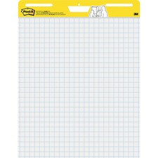 3m MMM 560 Post-itreg; Self-stick Easel Pad Value Pack With Faint Grid