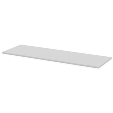 Lorell LLR 62598 Width-adjustable Training Table Top - Gray Rectangle 