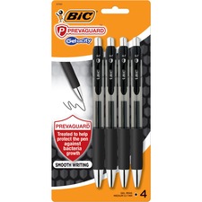 Bic BIC RGGAP4BK Prevaguard Gel-ocity Gel Pen - 0.7 Mm Pen Point Size 