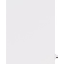 Avery AVE 82440 Averyreg; Side Tab Individual Legal Dividers - 25 X Di