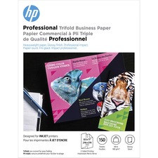 Hp 4WN12A Hp Inkjet Brochureflyer Paper - White - Letter - 8 12 X 11 -