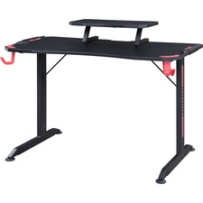 Lorell LLR 84393 Gaming Desk - Powder Coated Base - 36 Height X 48 Wid