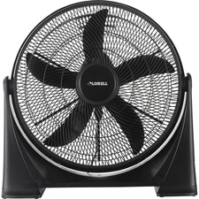 Lorell LLR 00301 3-speed Box Fan - 20 Diameter - 3 Speed - Tilt Adjust