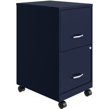 Lorell LLR 00061NY Soho Filefile Mobile File Cabinet - 14.3 X 18 X 26.