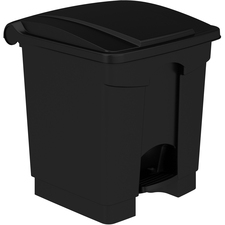 Safco SAF 9924BL Safco 8 Gallon Plastic Step-on Receptable - 8 Gal Cap