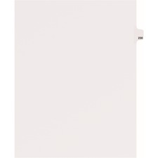 Avery AVE 82446 Averyreg; Side Tab Individual Legal Dividers - 25 X Di