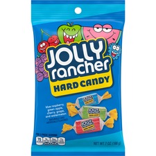 The HRS 70230 Jolly Rancher Hard Candy - Green Apple, Blue Raspberry, 