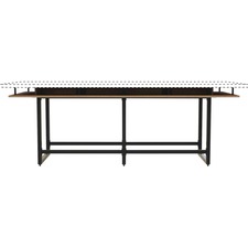 Safco SAF MRCBH3BLK Safco Mirella 10'12' Standing-height Table Base - 