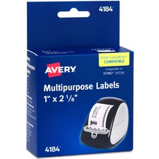 Avery AVE 04184 Averyreg; Direct Thermal Roll Labels - 1 Height X 2 18