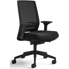 Safco SAF 6830STBL Safco Safco Medina Deluxe Task Chair - 5-star Base 