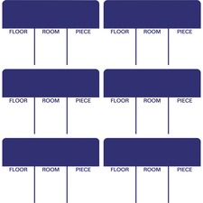 Tabbies TAB 30601 Moving Labels - 12 Height X 6 35 Width X 6 12 Length