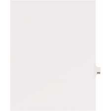 Avery AVE 82458 Averyreg; Side Tab Individual Legal Dividers - 25 X Di