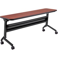 Safco SAF LF1872TSLCRM Safco Flip-n-go Rectangular Training Table - Bi