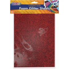 Pacon PAC 4344 Creativity Street Wonderfoam Glitter Sheets - Art Proje