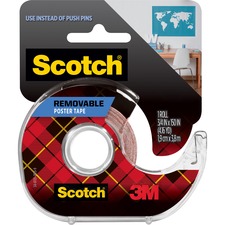 3m 109EA Scotch Removable Poster Tape - 12.50 Ft Length X 0.75 Width -