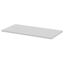 Lorell LLR 62594 Width-adjustable Training Table Top - Gray Rectangle 