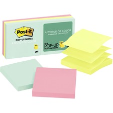 3m MMM R330AP Post-itreg; Pop-up Notes - Marseille Color Collection - 