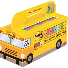 3m MMM 65424SSBUS Post-itreg; Super Sticky Notes Classroom Value Pack 