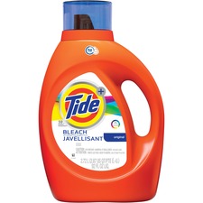 Procter PGC 87549 Tide Plus Bleach Liquid Detergent - Liquid - 92 Fl O