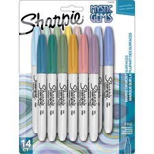 Newell SAN 2142705 Sharpie Mystic Gems Permanent Markers - Fine Marker