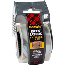 3m MMM 195 Scotch Box Lock Dispenser Packaging Tape - 22.20 Yd Length 