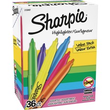 Newell SAN 2133497 Sharpie 36-count Pocket Highlighters - Narrow Marke