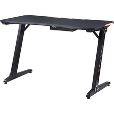 Lorell LLR 84390 Standard Ergonomic Gaming Desk - X 47 Table Top Width