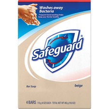 Procter PGC 08833 Pg Safeguard Deodorant Bar Soap - 4 Oz - Bath, Skin 