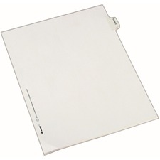 Avery AVE 82125 Averyreg; Index Divider - 25 X Divider(s) - Side Tab(s