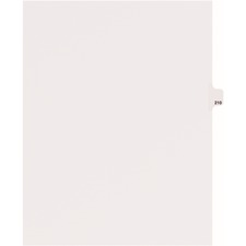 Avery AVE 82426 Averyreg; Side Tab Individual Legal Dividers - 25 X Di