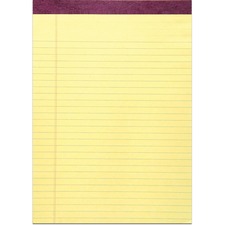 Roaring ROA74764 Roaring Spring Legal Pads - 50 Sheets - 100 Pages - P