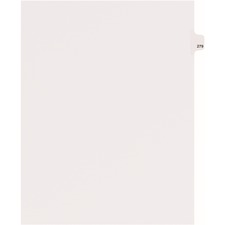 Avery AVE 82495 Averyreg; Side Tab Individual Legal Dividers - 25 X Di