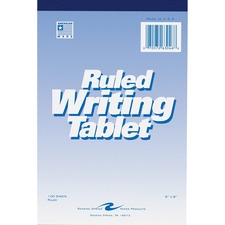 Roaring ROA 63046 Roaring Spring Ruled Writing Tablets - 100 Sheets - 