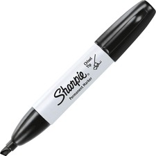 Newell SAN 2083007 Sharpie Large Barrel Permanent Markers - Chisel Mar