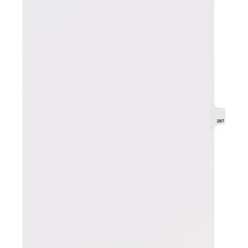 Avery AVE 82503 Averyreg; Side Tab Individual Legal Dividers - 25 X Di