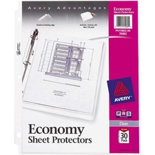 Avery AVE 74082 Averyreg; Economy-weight Sheet Protectors - For Letter