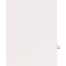 Avery AVE 82510 Averyreg; Side Tab Individual Legal Dividers - 25 X Di