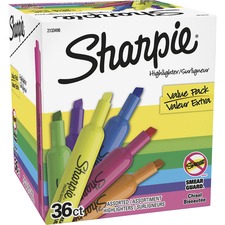 Newell SAN 2133496 Sharpie Tank Highlighters - Chisel Marker Point Sty