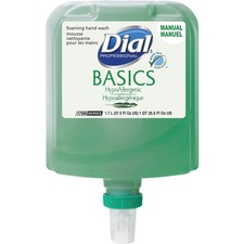 Henkel DIA 19726CT Dial 1700 Basics Hypallergenic Foam Soap - 57.5 Fl 