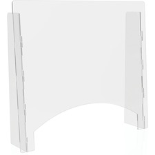 Lorell LLR 03179 Countertop Barrier - 27 Width X 6 Depth X 24 Height -