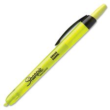 Newell SAN 28025 Sharpie Smear Guard Retractable Highlighters - Chisel