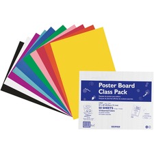 Pacon PAC 76347 Pacon Poster Board Class Pack - Board And Banner - 22w