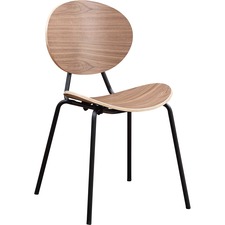 Lorell LLR 42962 Bentwood Cafe Chairs - Plywood Seat - Plywood Back - 