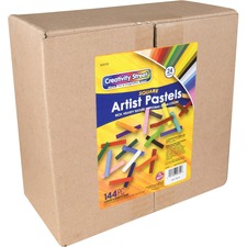 Pacon PAC AC9750 Pacon Creativity Street Square Artist Pastels - 0.4 L