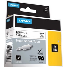 Newell DYM 18051 Dymo Rhino Heat Shrink Tube Labels - 14 Width - Therm